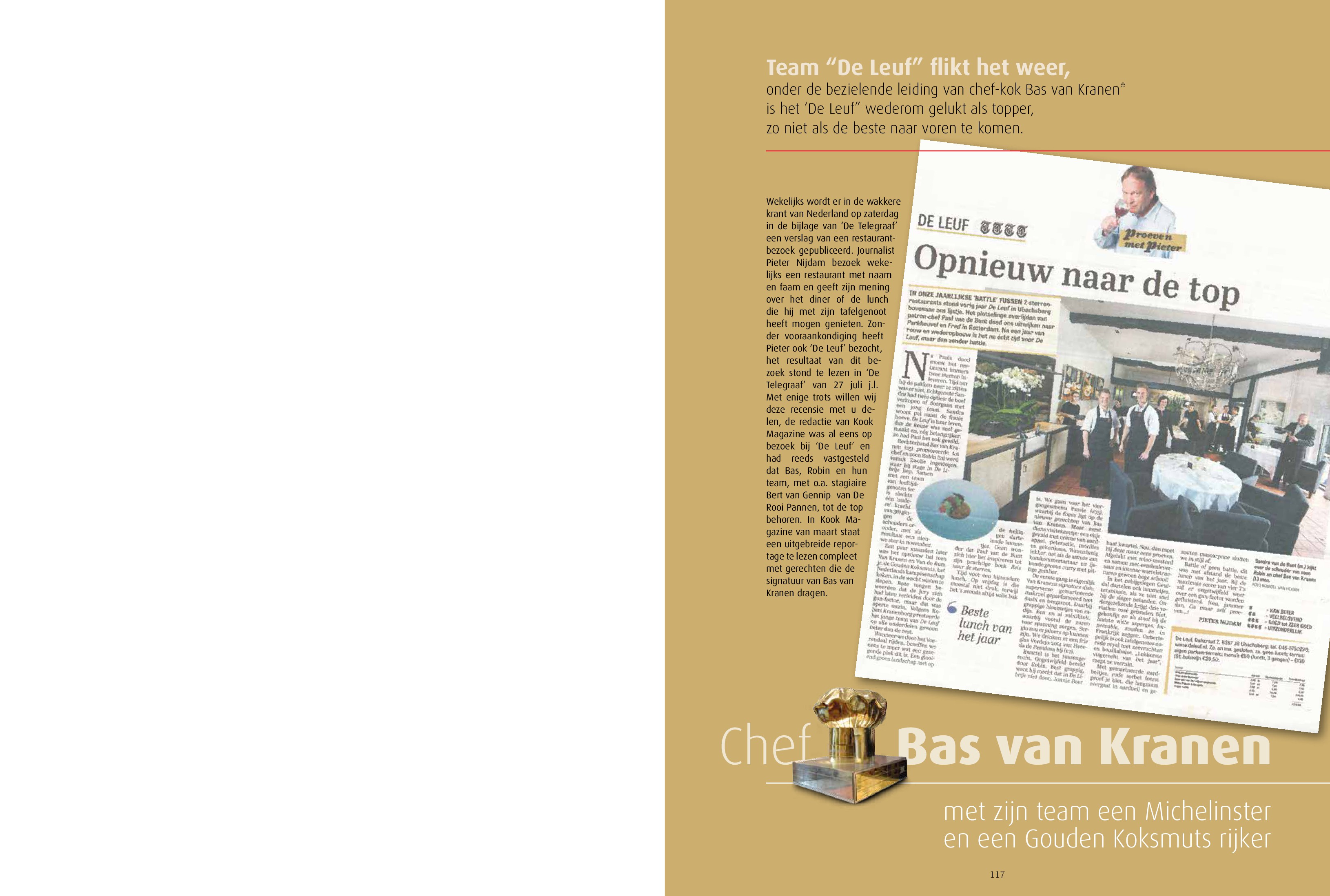 Artikel De Leuf bijlage Telegraaf